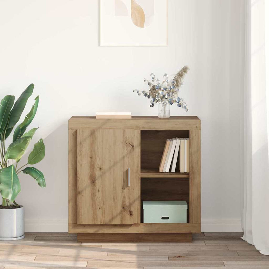 Dressoir Artisan Eiken 80 x 40 x 75 cm Bewerkt hout