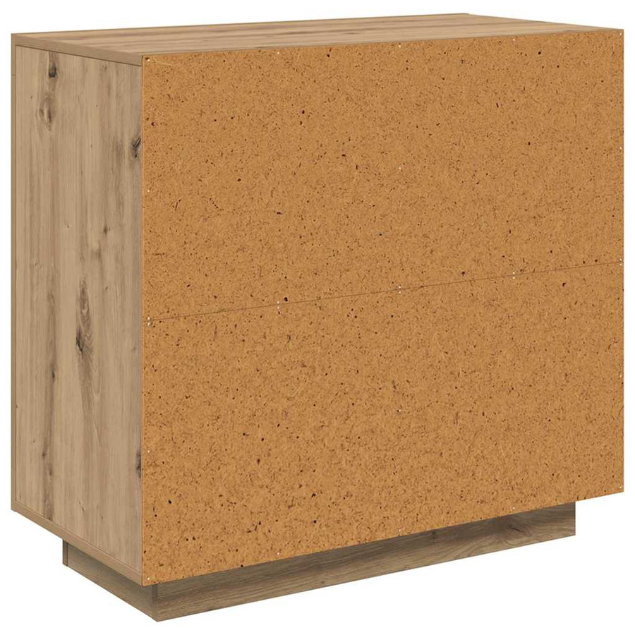 Dressoir Artisan Eiken 80 x 40 x 75 cm Bewerkt hout