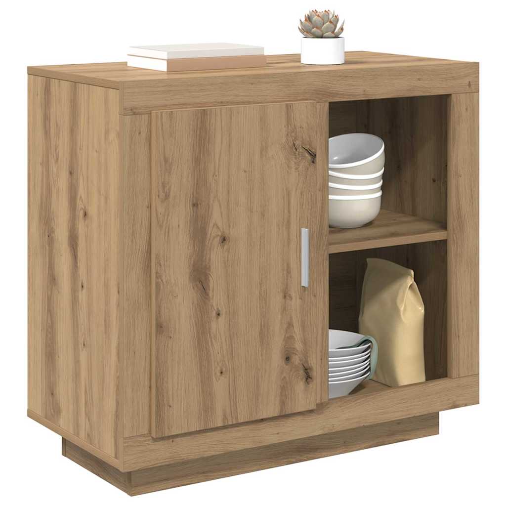 Dressoir Artisan Eiken 80 x 40 x 75 cm Bewerkt hout