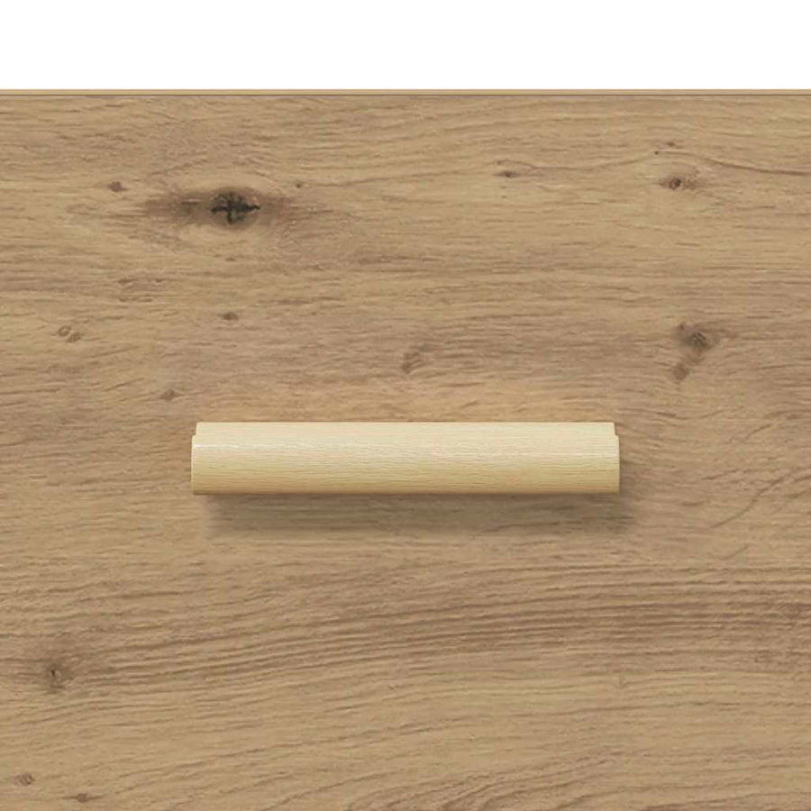 Bedkast 2 pcs artisanaal eikenkleurig 40 x 35 x 47,5 cm
