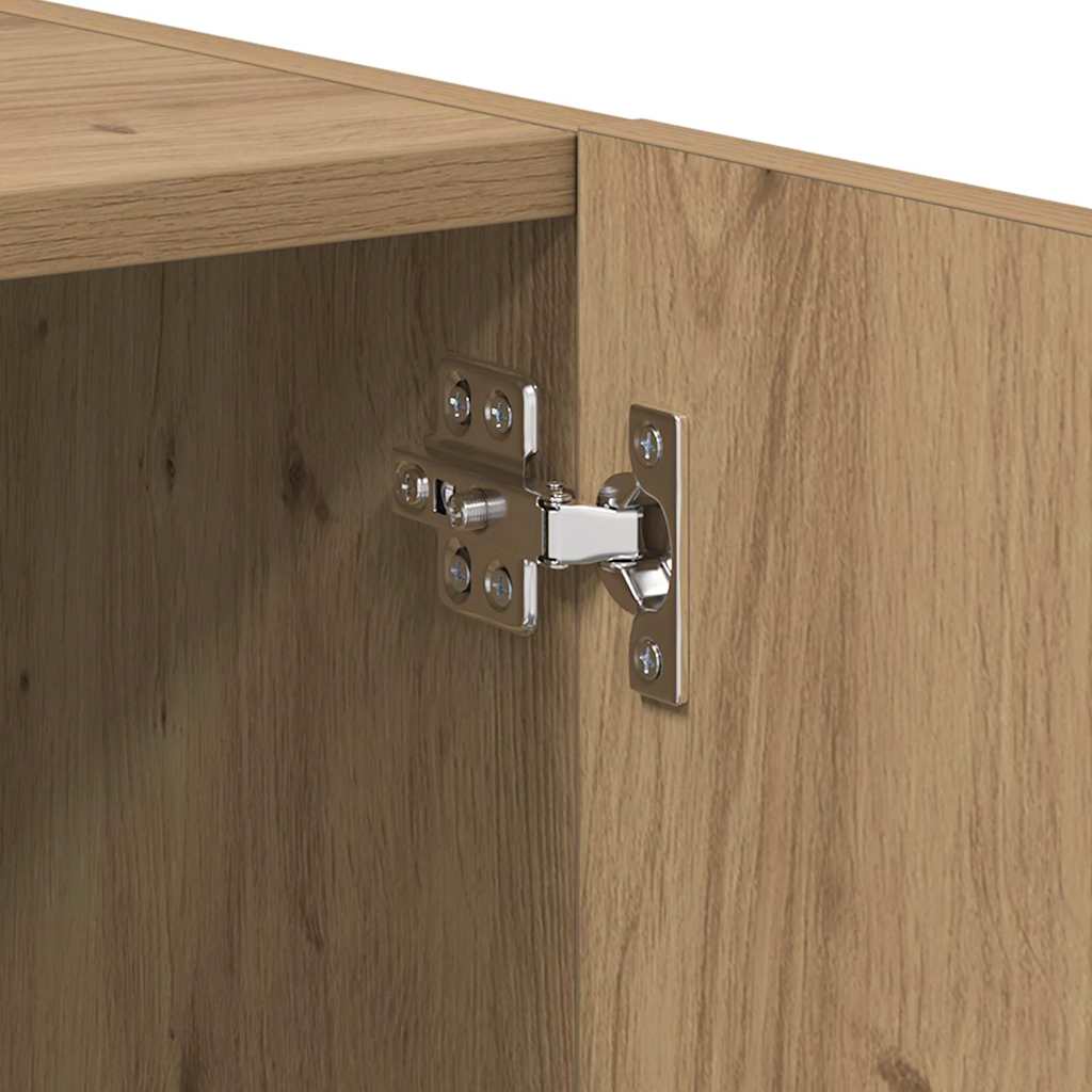 Nachtkastje Artisan Eiken 40 x 40 x 50 cm Bewerkt hout