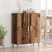 Dressoir bewerkt hout 70x34x90 cm