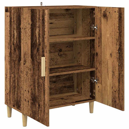 Dressoir Oud Hout 70 x 34 x 90 cm Bewerkt hout