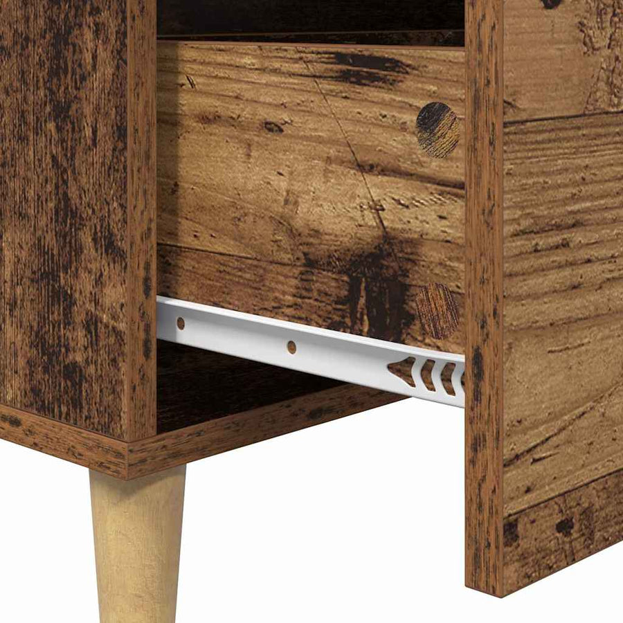 Dressoir Oudhout 69,5 x 34 x 90 cm Bewerkt hout