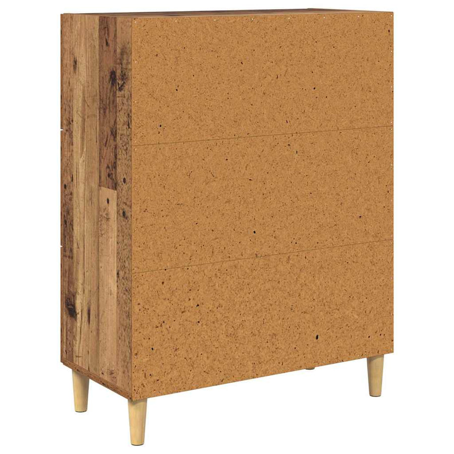 Dressoir Oudhout 69,5 x 34 x 90 cm Bewerkt hout