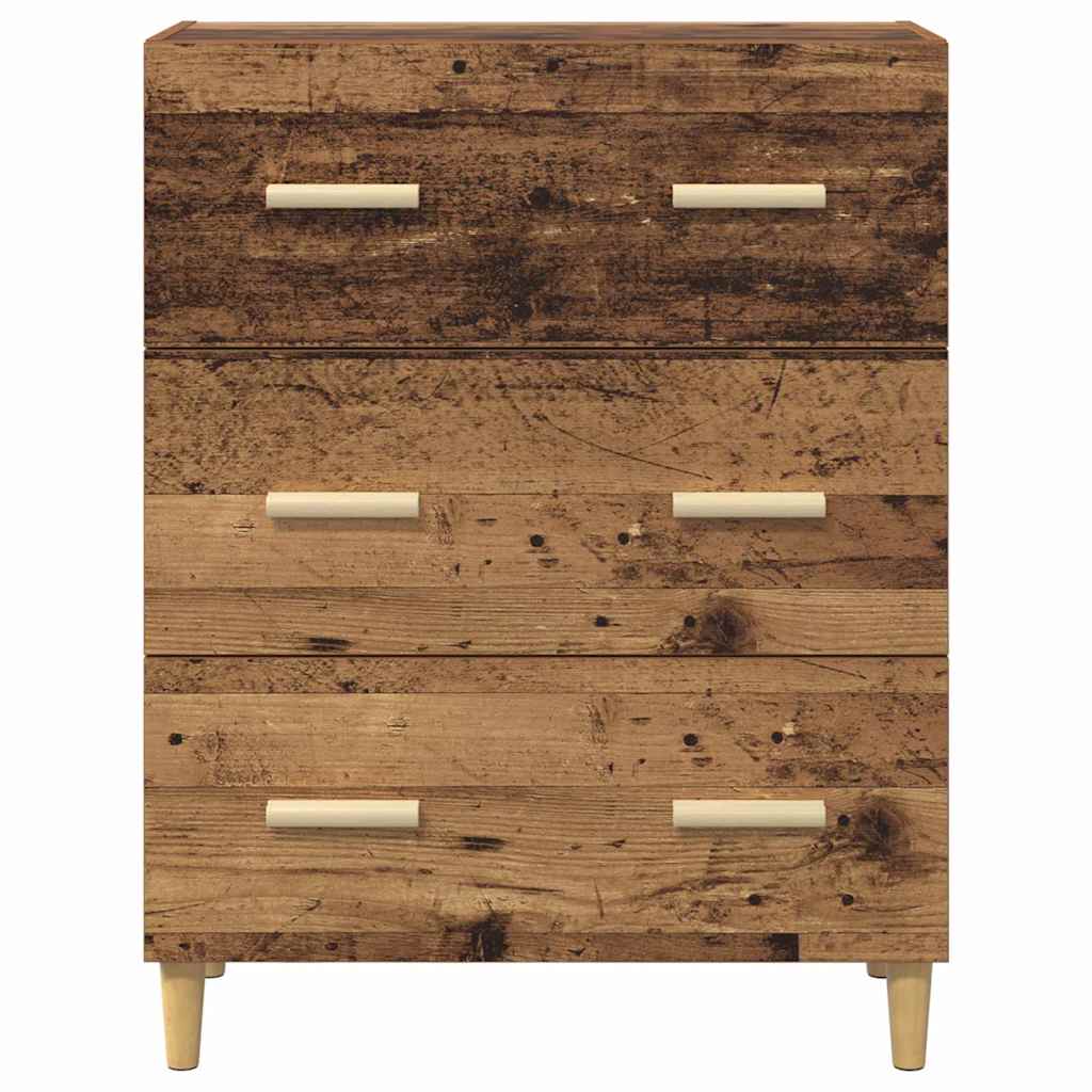 Dressoir Oudhout 69,5 x 34 x 90 cm Bewerkt hout