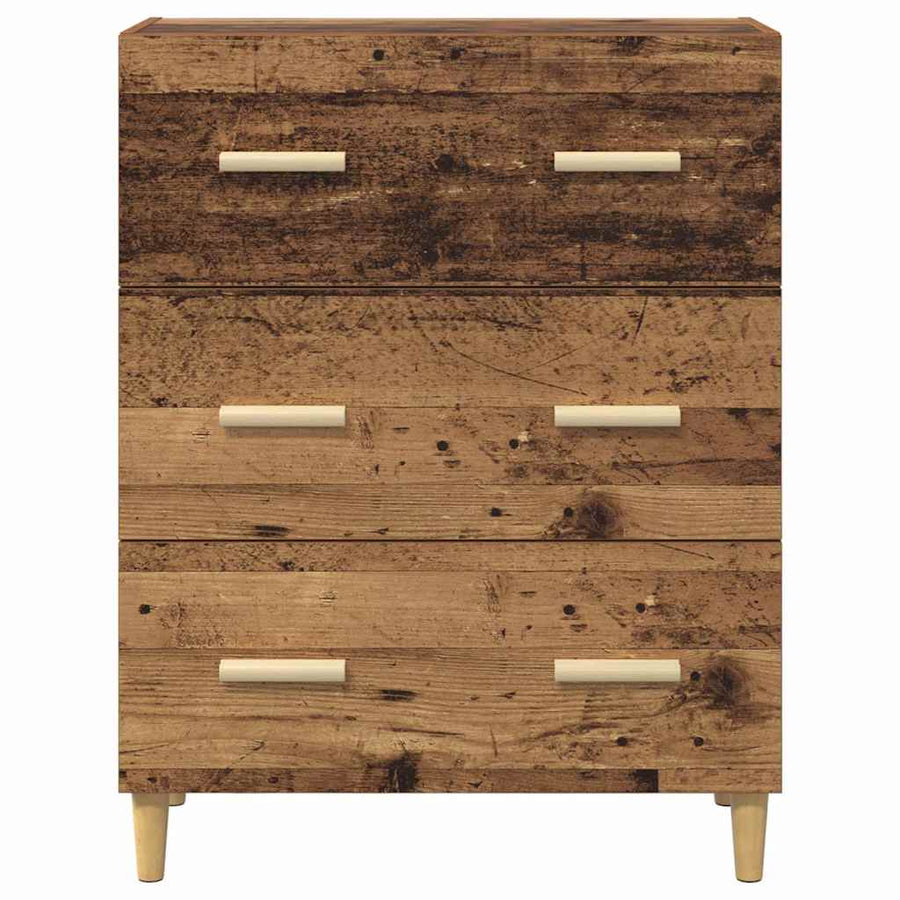 Dressoir Oudhout 69,5 x 34 x 90 cm Bewerkt hout