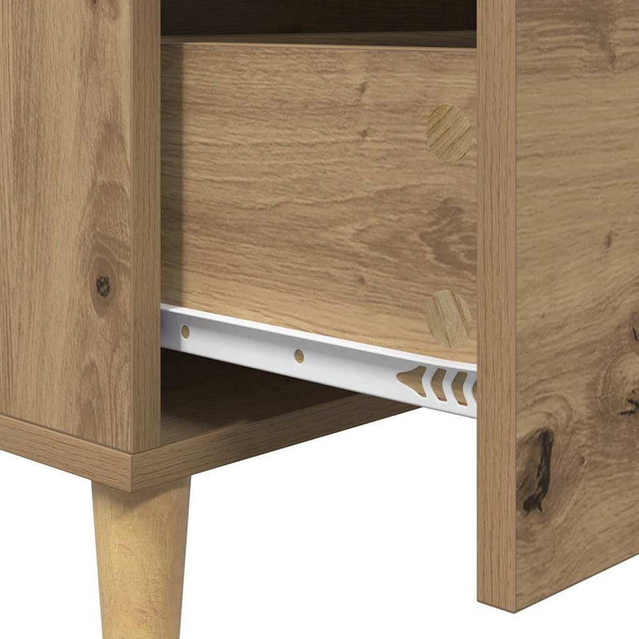 Dressoir Artisan Eiken 69,5 x 34 x 90 cm Bewerkt hout