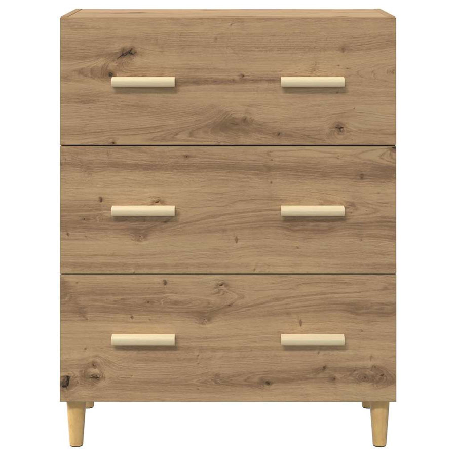 Dressoir Artisan Eiken 69,5 x 34 x 90 cm Bewerkt hout