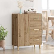 Dressoir Artisan Eiken 69.5x34x90 cm bewerkt hout