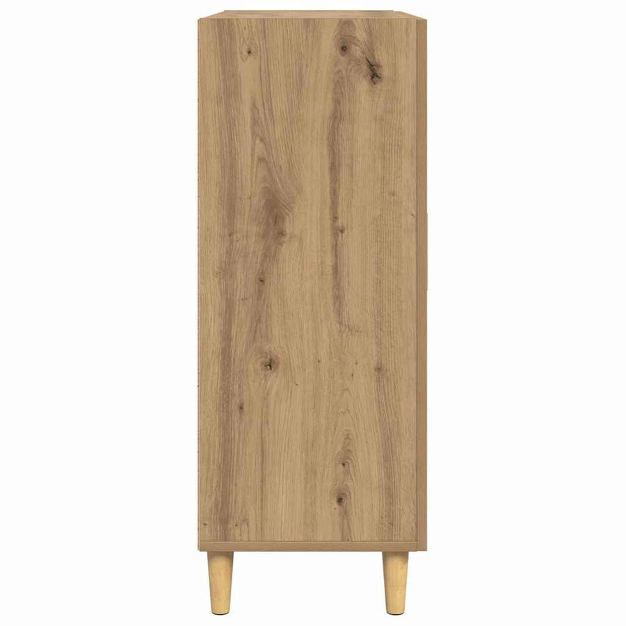 Dressoir met lade Artisan Eiken 34 x 69.5 x 90 cm Bewerkt hout