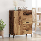 Sideboard with drawer Solid wood 69.5 x 34 x 90 cm Engineered wood