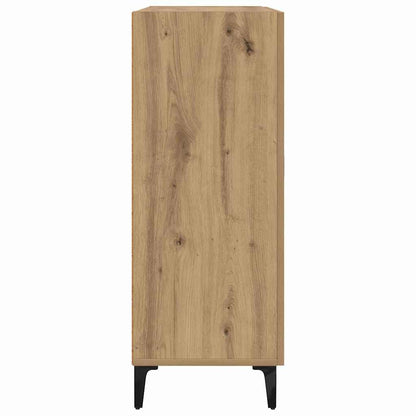 Dressoir met lade Artisan Eiken 69,5 x 34 x 90 cm Bewerkt hout