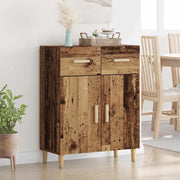 Dressoir 69.5x34x89 cm oud hout bewerkt hout