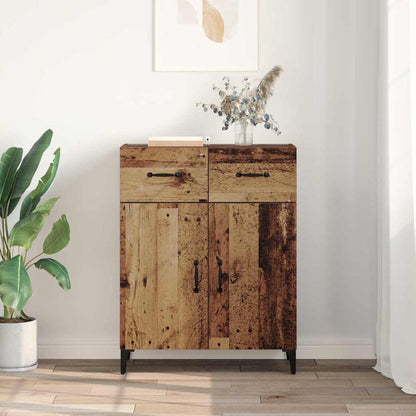 Dressoir met lade Oudhout 69,5 x 34 x 90 cm Bewerkt hout
