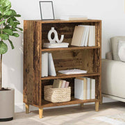 Dressoir bewerkt hout 69,5x32,5x90 cm oudhout