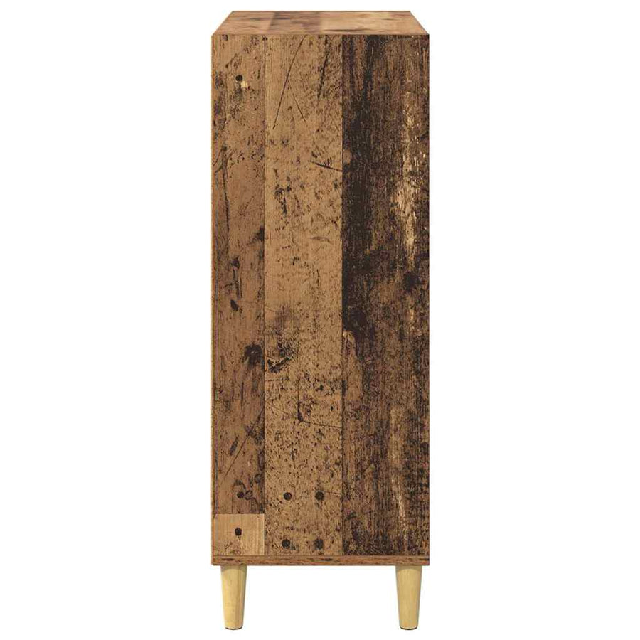 Dressoir Oudhout 69,5 x 32,5 x 90 cm Bewerkt hout