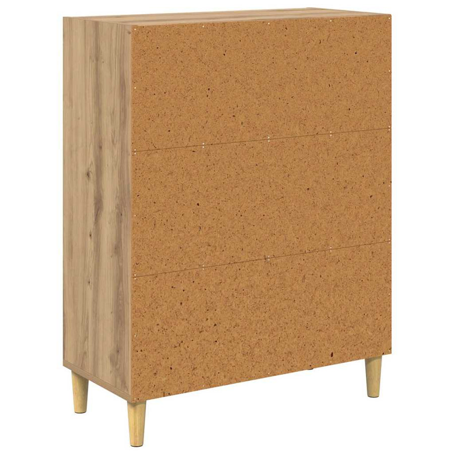 Dressoir Artisan Eiken 69,5 x 32,5 x 90 cm Bewerkt hout