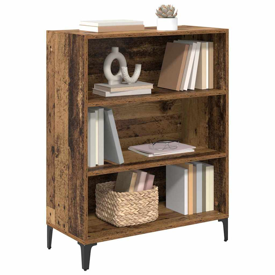 Dressoir Oudhout 69,5 x 32,5 x 90 cm Bewerkt hout