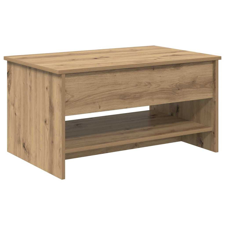 Salontafel Artisan Eiken 80 x 50,5 x 41,5 cm Bewerkt hout