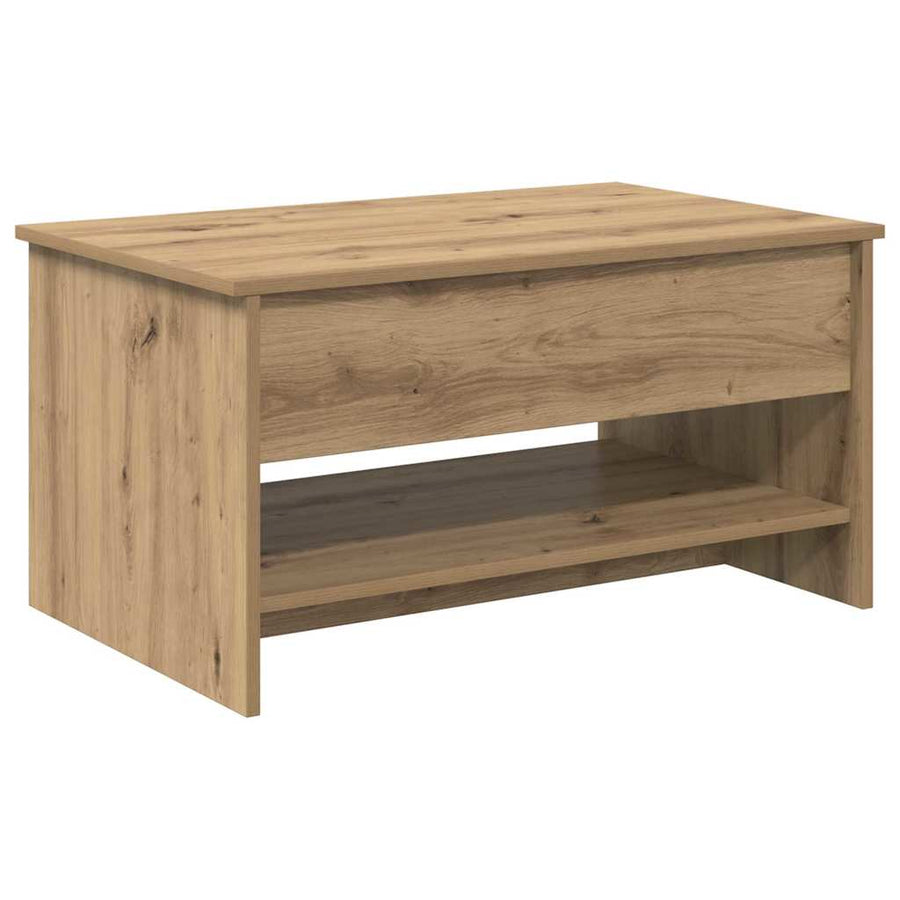 Salontafel Artisan Eiken 80 x 50,5 x 41,5 cm Bewerkt hout