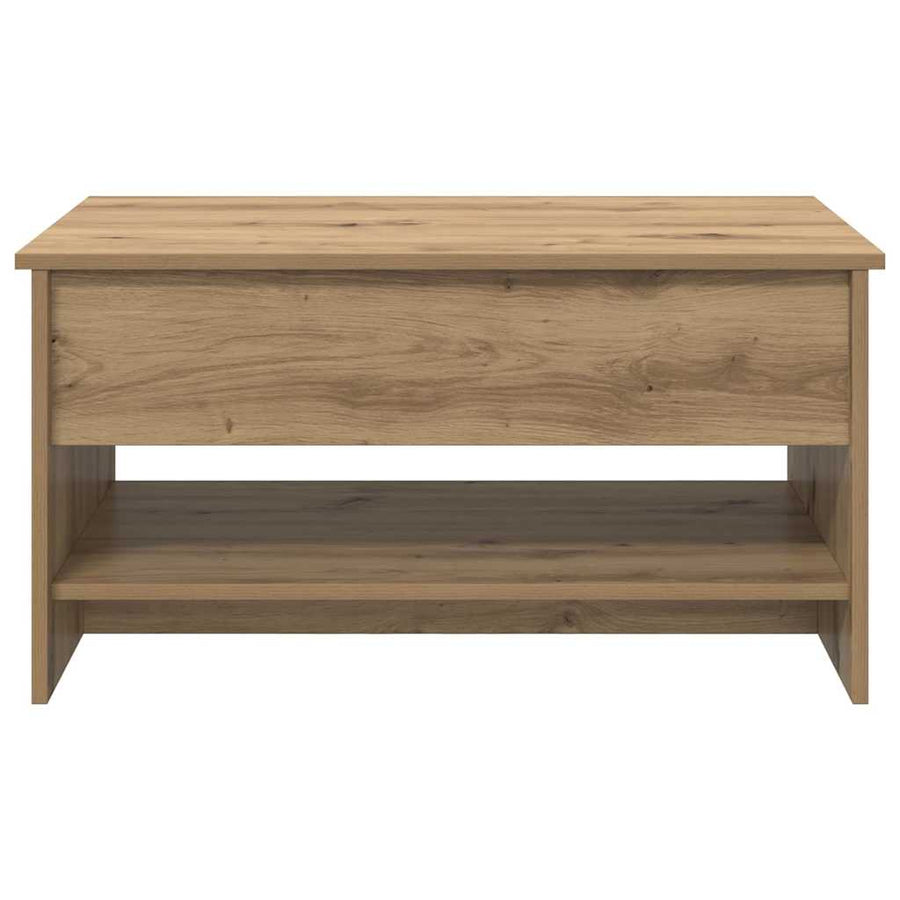 Salontafel Artisan Eiken 80 x 50,5 x 41,5 cm Bewerkt hout