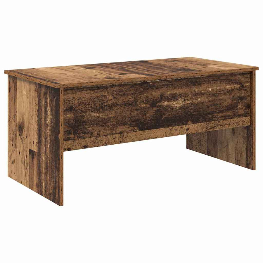 Salontafel Oud Hout 102 x 50,5 x 46,5 cm Bewerkt hout