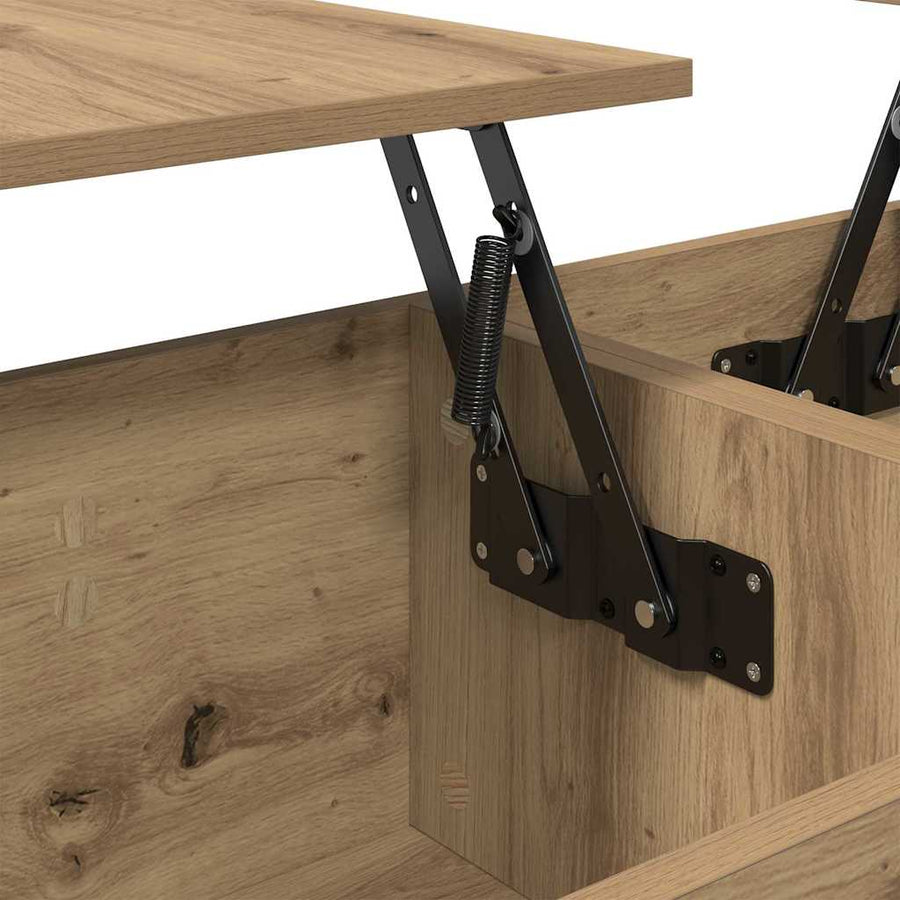 Salontafel Artisan Eiken 102 x 50,5 x 46,5 cm Bewerkt hout