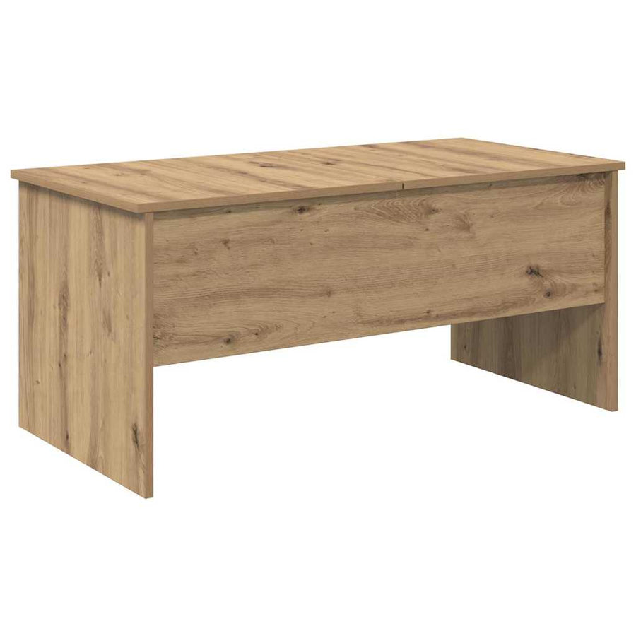 Salontafel Artisan Eiken 102 x 50,5 x 46,5 cm Bewerkt hout
