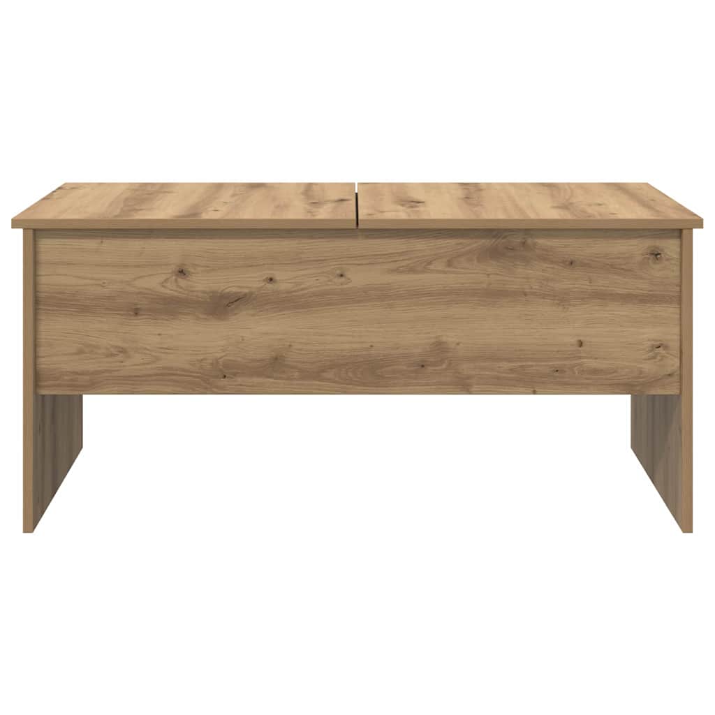 Salontafel Artisan Eiken 102 x 50,5 x 46,5 cm Bewerkt hout