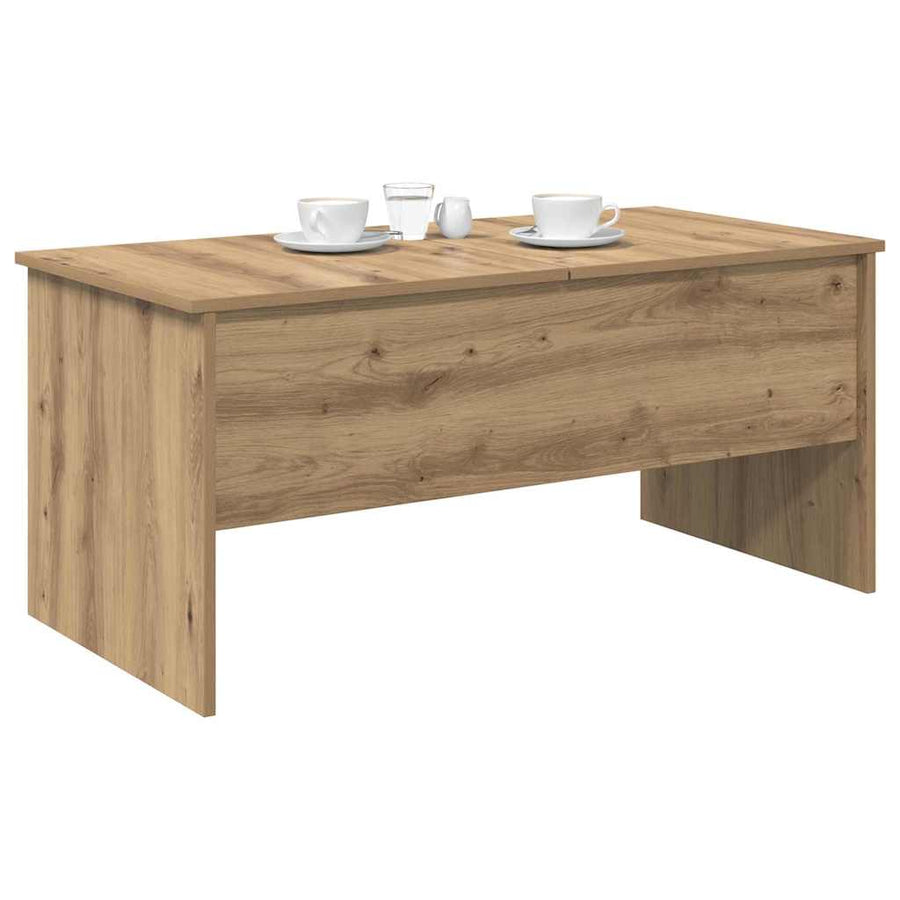 Salontafel Artisan Eiken 102 x 50,5 x 46,5 cm Bewerkt hout