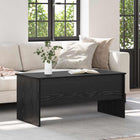 Salontafel zwart eiken 102x50,5x46,5 cm