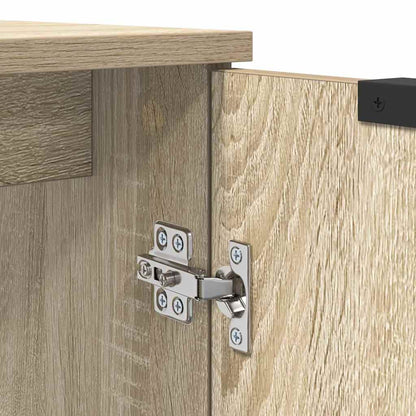 Badkamer Kast Sonoma Eiken 64,5 x 33,5 x 59 cm Bewerkt hout