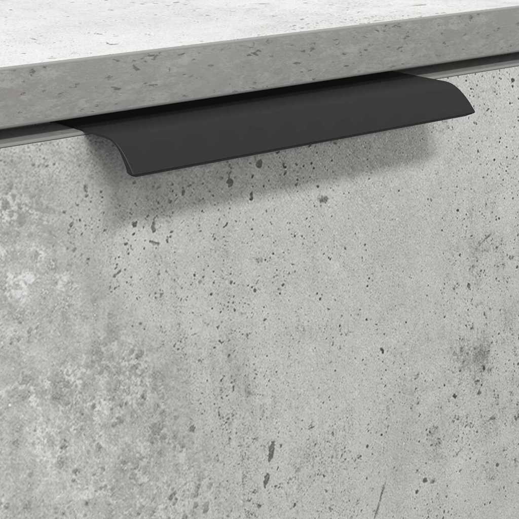 Badkamer Kast Beton Grijs 64,5 x 33,5 x 59 cm Bewerkt hout