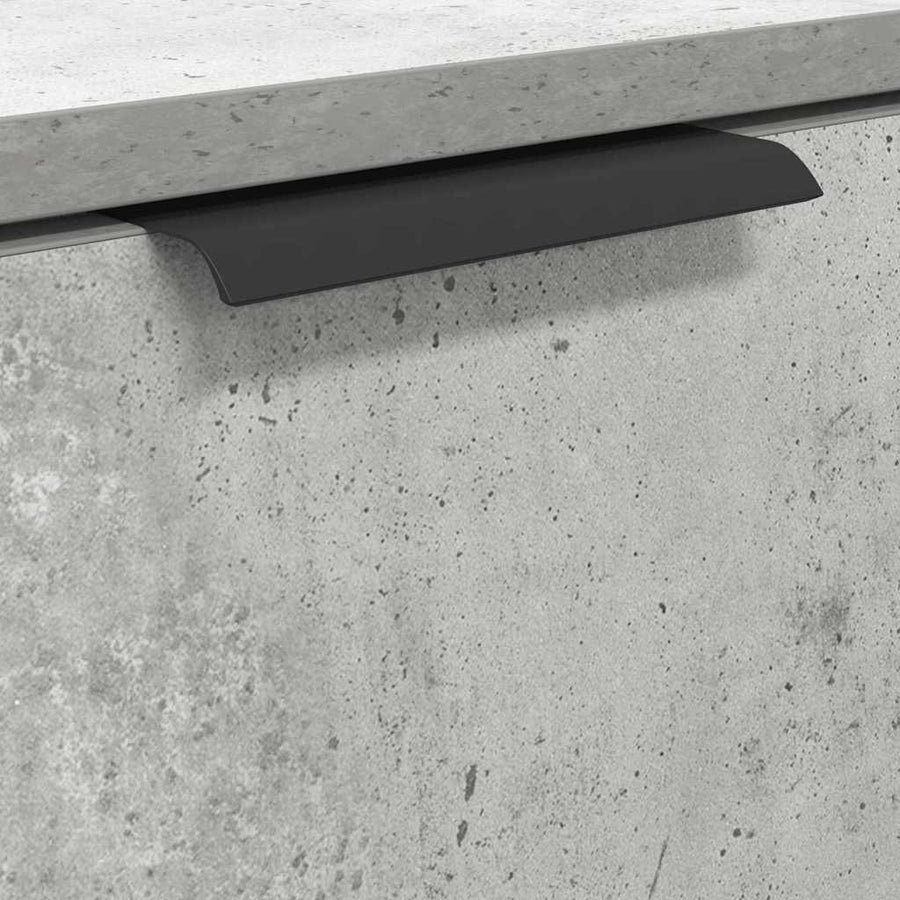 Badkamer Kast Beton Grijs 64,5 x 33,5 x 59 cm Bewerkt hout