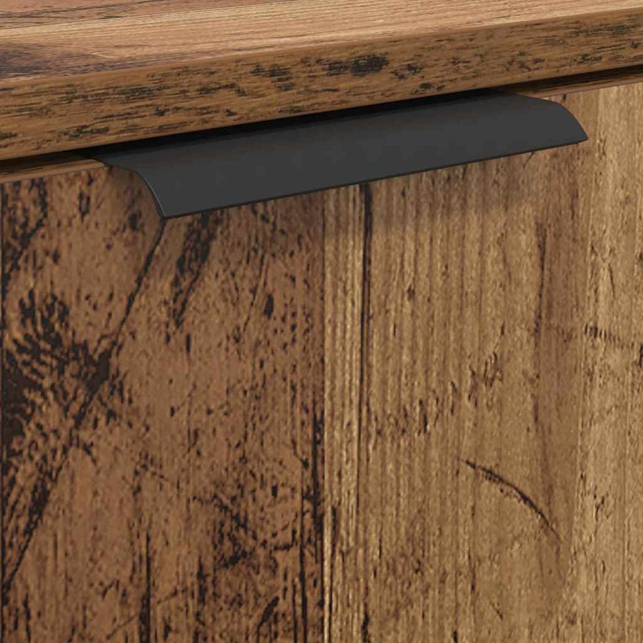 Badkamer Kast Oud Hout 64,5 x 33,5 x 59 cm Bewerkt hout