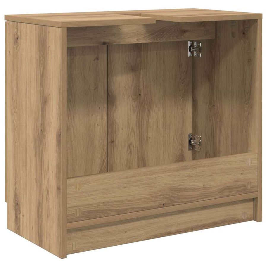 Badkamer Kast Artisan Eiken 64,5 x 33,5 x 59 cm Bewerkt hout