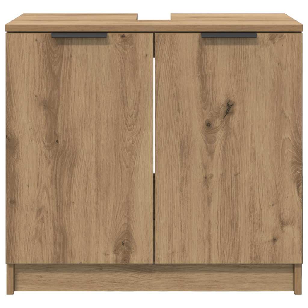 Badkamer Kast Artisan Eiken 64,5 x 33,5 x 59 cm Bewerkt hout