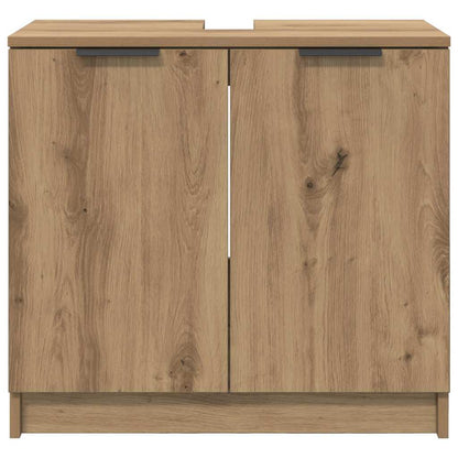 Badkamer Kast Artisan Eiken 64,5 x 33,5 x 59 cm Bewerkt hout