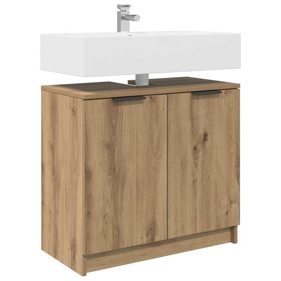 Badkamer Kast Artisan Eiken 64,5 x 33,5 x 59 cm Bewerkt hout