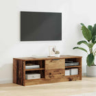 TV-kast 102x35x36,5 cm bewerkt hout