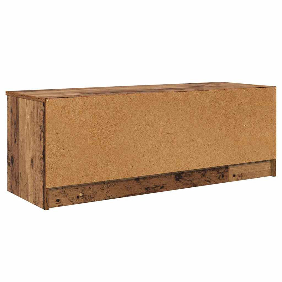TV-kast Oud Hout 102 x 35 x 36,5 cm Bewerkt hout