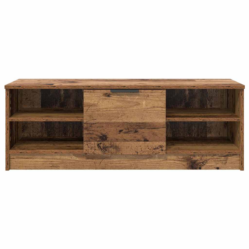 TV-kast Oud Hout 102 x 35 x 36,5 cm Bewerkt hout