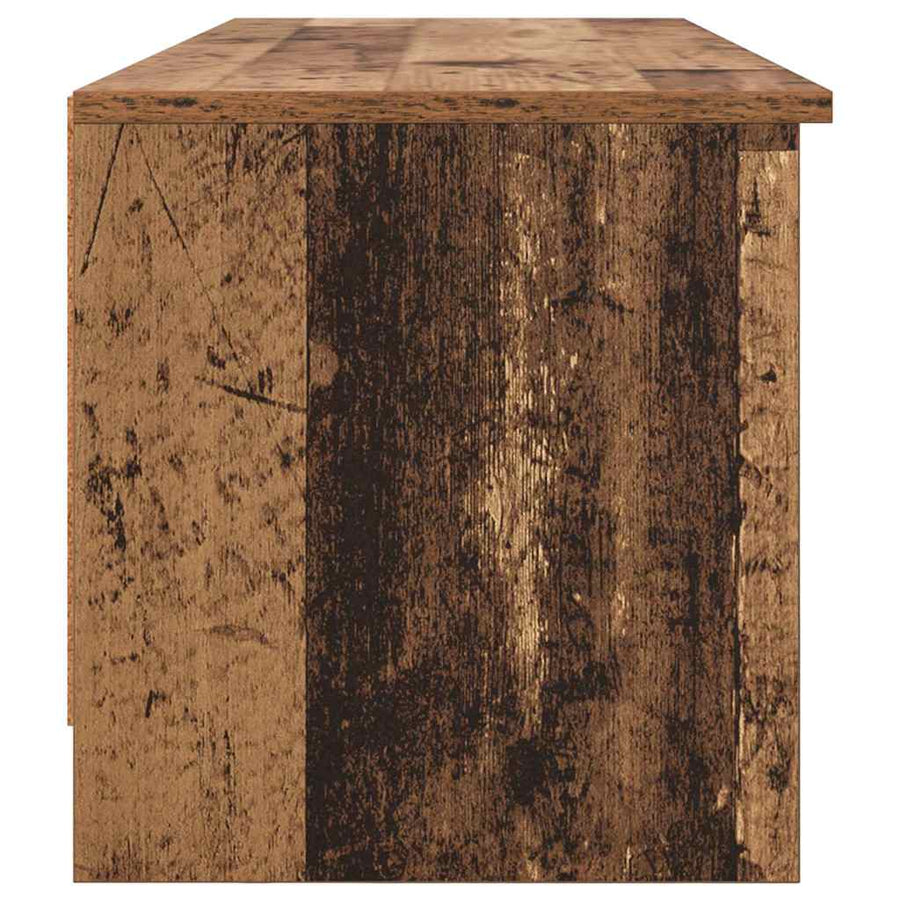 TV-kast Oud Hout 102 x 35 x 36,5 cm Bewerkt hout