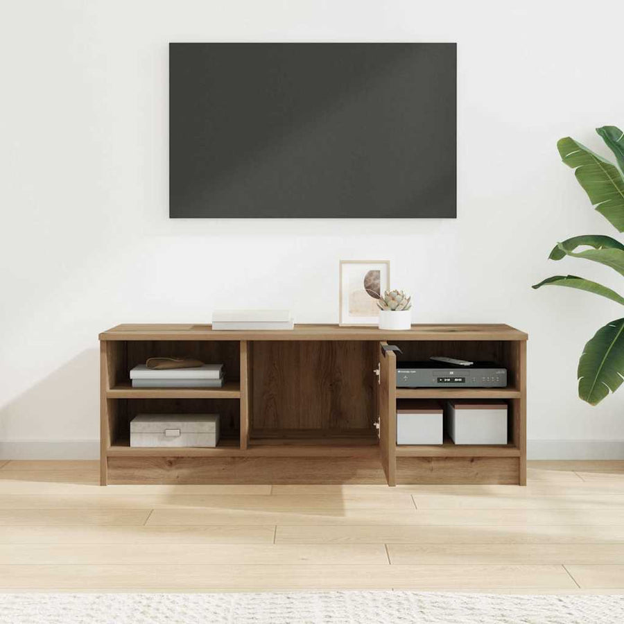 TV-kast Artisan Eiken 102 x 35 x 36,5 cm Bewerkt hout