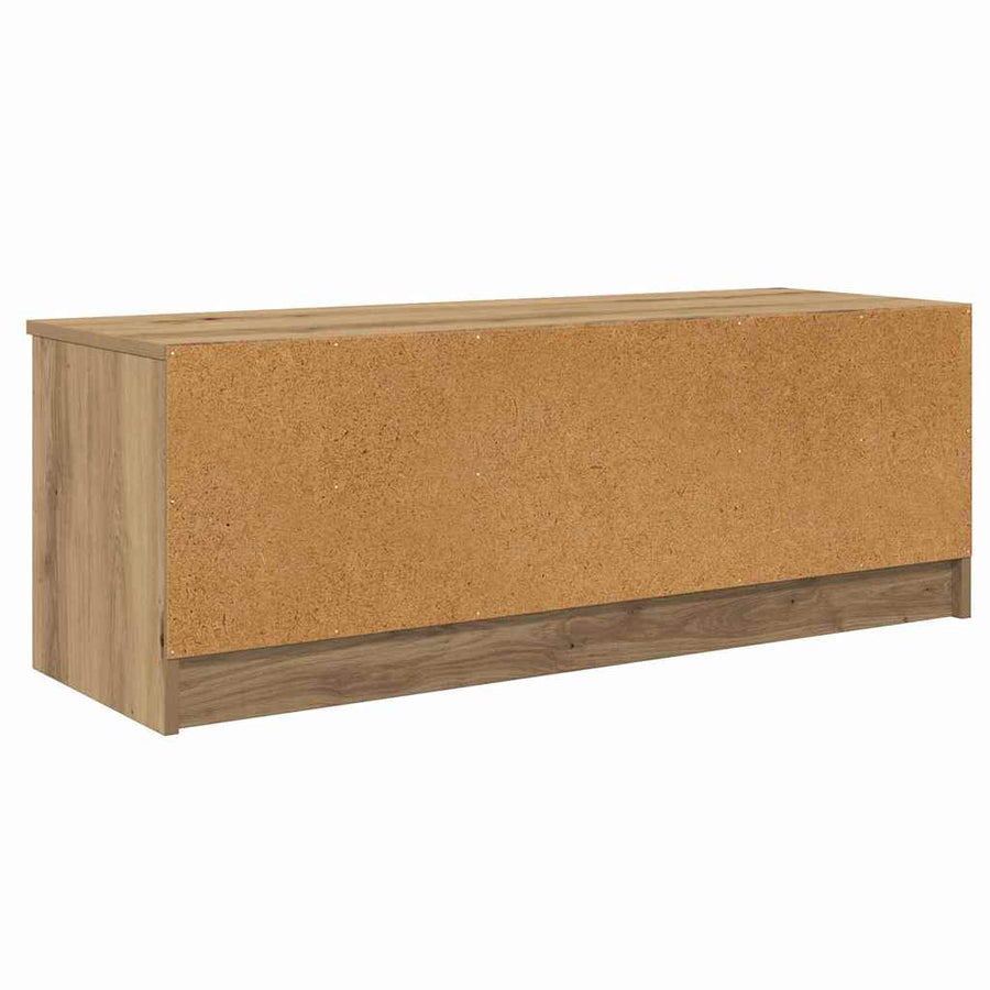TV-kast Artisan Eiken 102 x 35 x 36,5 cm Bewerkt hout