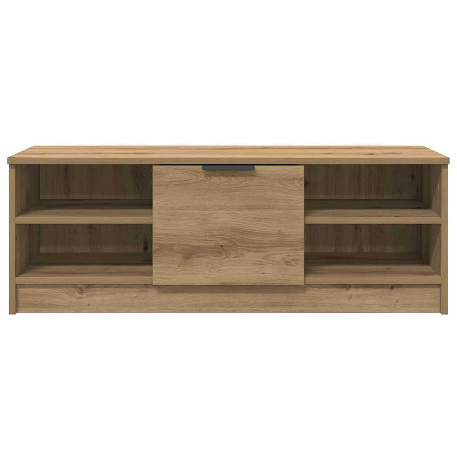 TV-kast Artisan Eiken 102 x 35 x 36,5 cm Bewerkt hout