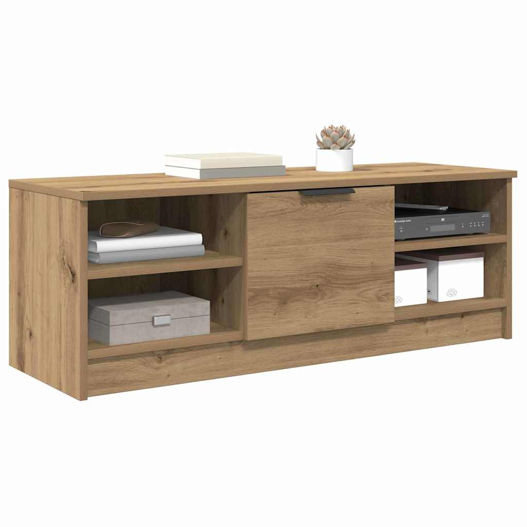 TV-kast Artisan Eiken 102 x 35 x 36,5 cm Bewerkt hout