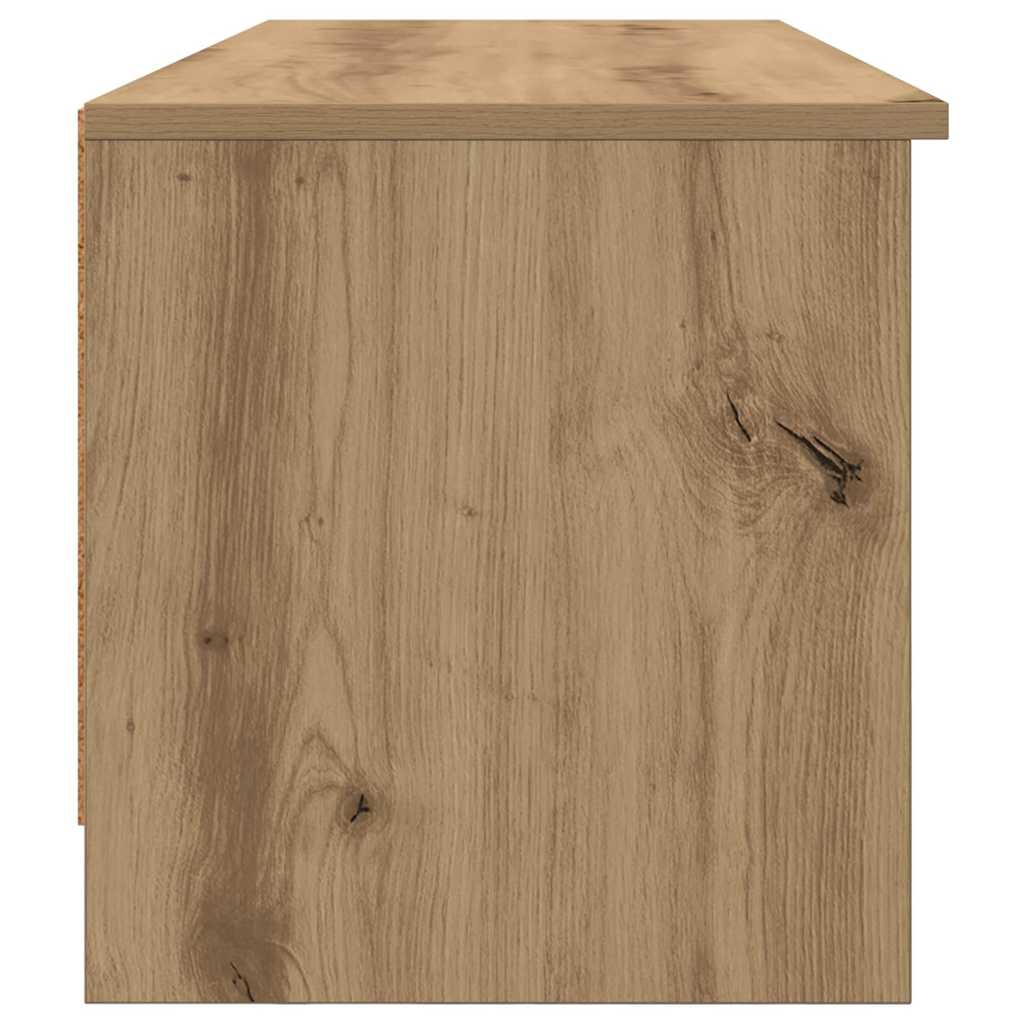 TV-kast Artisan Eiken 102 x 35 x 36,5 cm Bewerkt hout