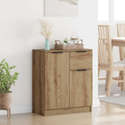 Dressoir 60x30x70 cm bewerkt hout Artisan Eiken